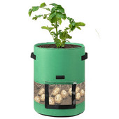 Saci de cultivare a cartofilor Saci de plantat pentru jardiniera de legume DIY Saci de plantat din material netesut Saci pentru plante de gradina Saci de crestere verticala Jardin Saci pentru rasaduri