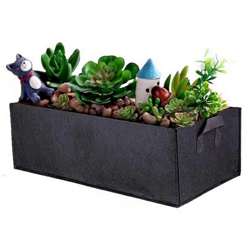 Sodo veltinio maišeliai augalų auginimui Neaustiniai audiniai Daržovių vazonai Auginimo vazonai Vazonai Bulvių auginimo maišeliai Šiltnamis su rankenomis