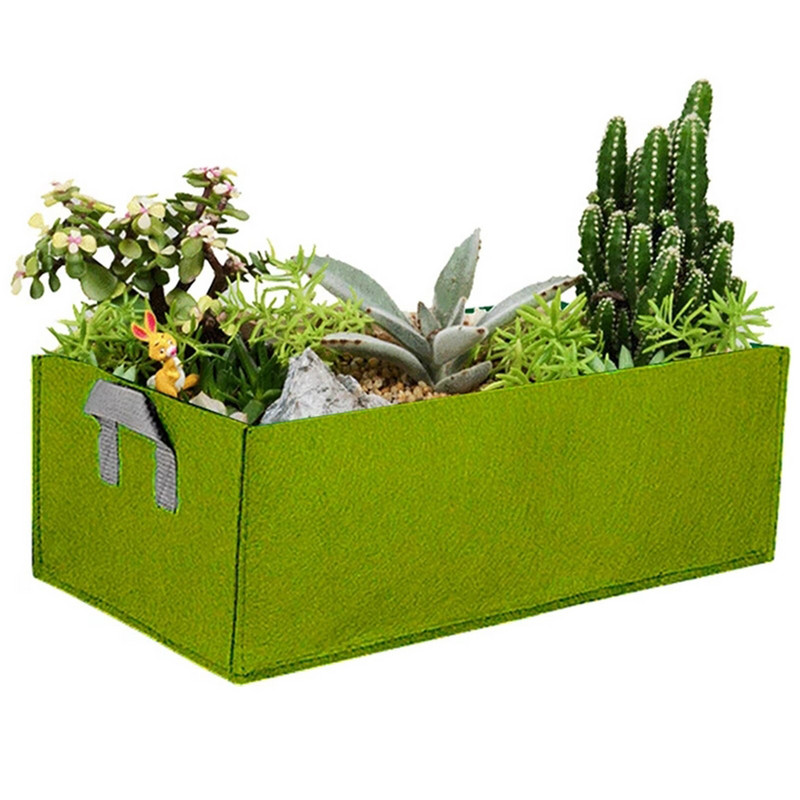 Sodo veltinio maišeliai augalų auginimui Neaustiniai audiniai Daržovių vazonai Auginimo vazonai Vazonai Bulvių auginimo maišeliai Šiltnamis su rankenomis