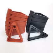 3 buc ghiveci de flori pentru plante de grădină, picioare, ridicători invizibili, ridicători pentru degetele picioarelor, cachepot triunghi pentru flori