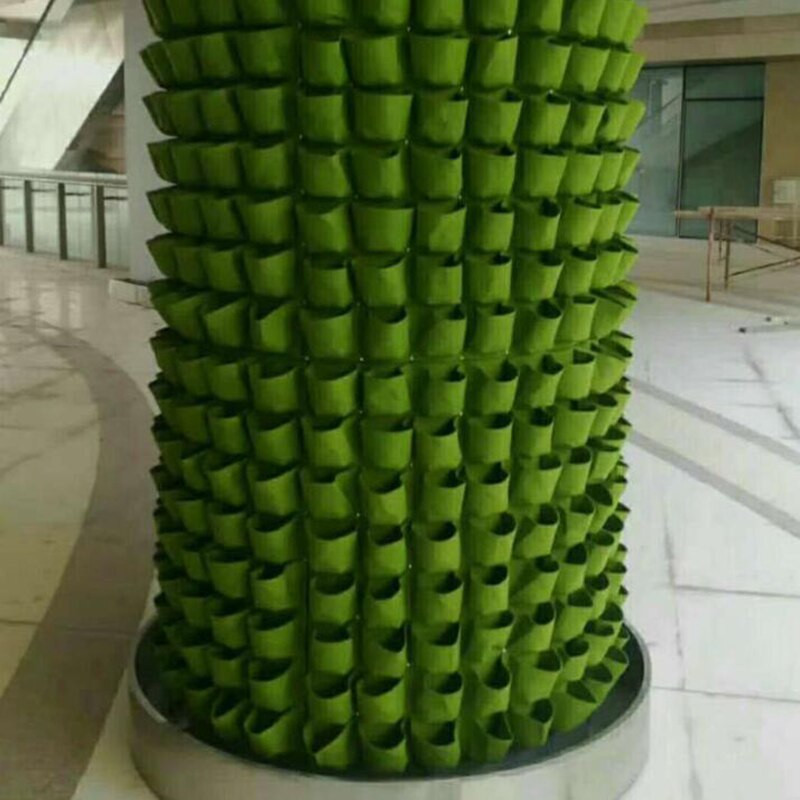 Pakabinami sodinamieji krepšiai, kišenės, žalios auginimo maišeliai, sodintuvai, vertikalus sodas, daržovės, gyvas, bonsai, gėlių, gėlių namų reikmenys