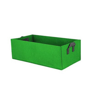 Sac de plantare din pâslă dreptunghiulară Container pentru plantare de grădină Saci de cultivare Ghiveci respirabil pentru plante Ghiveci de pepinieră pentru legume ornamentale