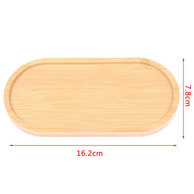 Bambusest ümmargused kandilised kausid taldrikud sukulentidele potid kandikud alus aiakaunistus kodukaunistus käsitöö