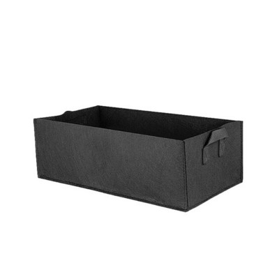 1 buc țesătură înălțat pat de grădină pat pătrat de grădină de flori sac de cultivare saci de plantare de legume o vas de pepinieră cu mânere pentru plante