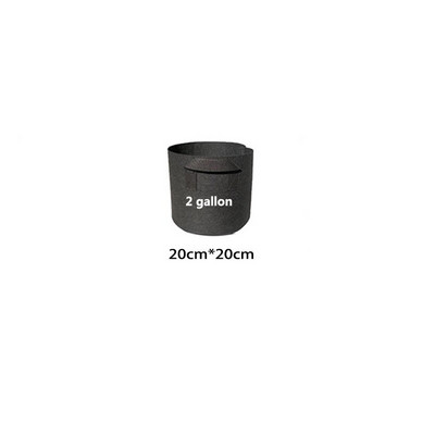 2 3 5 10 gallon Növénytermesztő táskák Kerti szerszámok Fabric Pot Jardim Otthoni Kertészet Virágok Növénytermesztés Grow