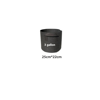 2 3 5 10 gallon Növénytermesztő táskák Kerti szerszámok Fabric Pot Jardim Otthoni Kertészet Virágok Növénytermesztés Grow