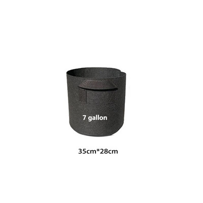 2 3 5 10 gallon Növénytermesztő táskák Kerti szerszámok Fabric Pot Jardim Otthoni Kertészet Virágok Növénytermesztés Grow