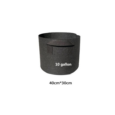 2 3 5 10 gallon Növénytermesztő táskák Kerti szerszámok Fabric Pot Jardim Otthoni Kertészet Virágok Növénytermesztés Grow