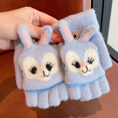 Pūstos vaikiškos pirštinės su 3D elementu