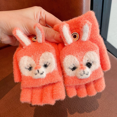 Pūstos vaikiškos pirštinės su 3D elementu