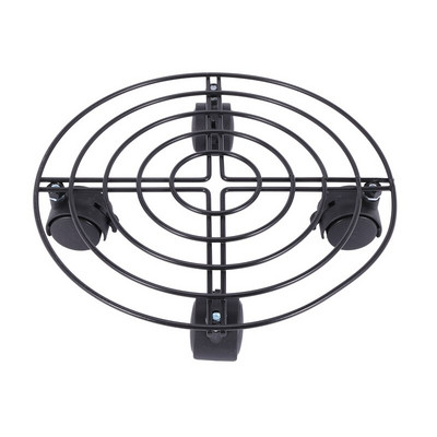 Fém növény virágcserepek állvány kocsi Caddy kerekeken beltéri kültéri otthoni kerti szerszámok