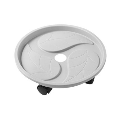 Tavă rotundă/pătrată din plastic pentru ghiveci pentru plante de grădină Suport pentru ghiveci pentru plante rezistente