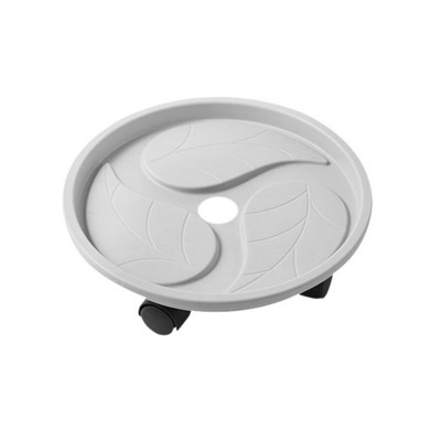 Tavă rotundă/pătrată din plastic pentru ghiveci pentru plante de grădină Suport pentru ghiveci pentru plante rezistente