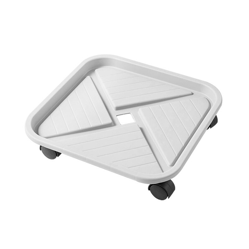 Tavă rotundă/pătrată din plastic pentru ghiveci pentru plante de grădină Suport pentru ghiveci pentru plante rezistente