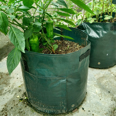 2022 Νέα DIY Potato Planter PE Cloth Planting Container Bag Thicken Garden Pot Garden Supplies housse salon de jardin exterieur