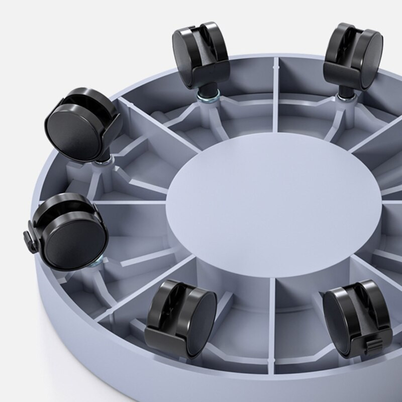 Nagy teherbírású virágcserép tartó görgőkkel, automatikus vízelnyelő csereptálca