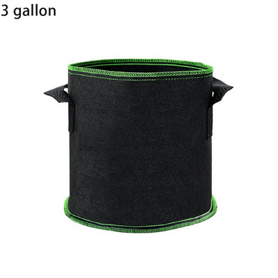 1db 2/3/5/10 gallon termesztő zsákok Zöldség burgonya virág növény Faültetési konténer Otthon Grden Kertészeti kellékek Ültető cserepek