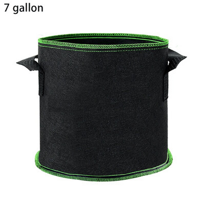 1db 2/3/5/10 gallon termesztő zsákok Zöldség burgonya virág növény Faültetési konténer Otthon Grden Kertészeti kellékek Ültető cserepek