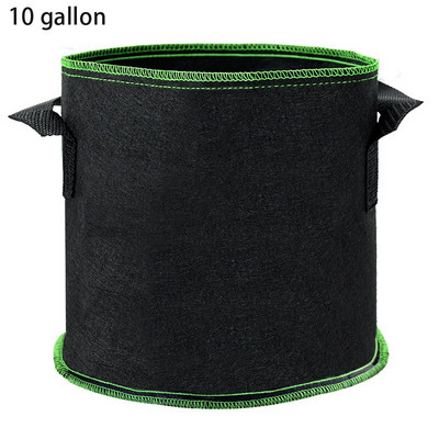 1db 2/3/5/10 gallon termesztő zsákok Zöldség burgonya virág növény Faültetési konténer Otthon Grden Kertészeti kellékek Ültető cserepek