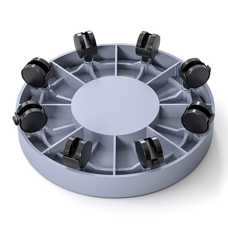 Plant Caddy kerekekkel Növényállvány kerekekkel Nagy teherbírású kültéri 360 univerzális 8 kerekes műanyag gördülő üzemi állványok
