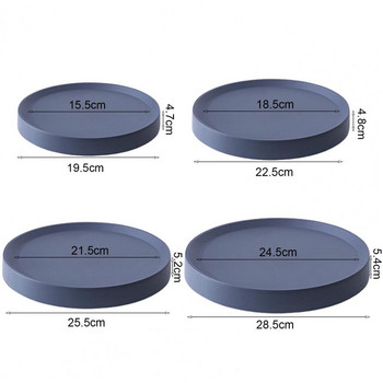 Δίσκος γλάστρας Ανθεκτικό στη διάβρωση PP Εύκολο καθάρισμα Χοντρό κινητό Δίσκος γλάστρας Δίσκος γλάστρας για εσωτερικούς χώρους