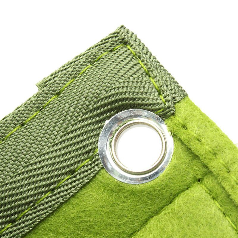 Jardinieră cu 6/7/12 buzunare, agățat pe perete, saci de cultivare verzi, jardinieră verticală de grădină, legume de viață, sac de grădină pentru răsaduri, sac de creștere, oală