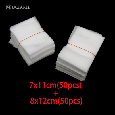 100 DB különböző méretű vegyes, lebomló növény, nem szőtt faiskolai edények palántanevelő táska növények kerti kellékei