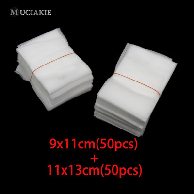 100 DB különböző méretű vegyes, lebomló növény, nem szőtt faiskolai edények palántanevelő táska növények kerti kellékei