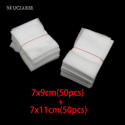 100 DB különböző méretű vegyes, lebomló növény, nem szőtt faiskolai edények palántanevelő táska növények kerti kellékei