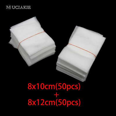 100 DB különböző méretű vegyes, lebomló növény, nem szőtt faiskolai edények palántanevelő táska növények kerti kellékei