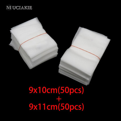 100 DB különböző méretű vegyes, lebomló növény, nem szőtt faiskolai edények palántanevelő táska növények kerti kellékei