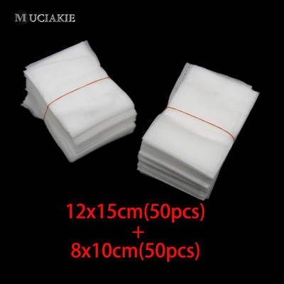 100 DB különböző méretű vegyes, lebomló növény, nem szőtt faiskolai edények palántanevelő táska növények kerti kellékei