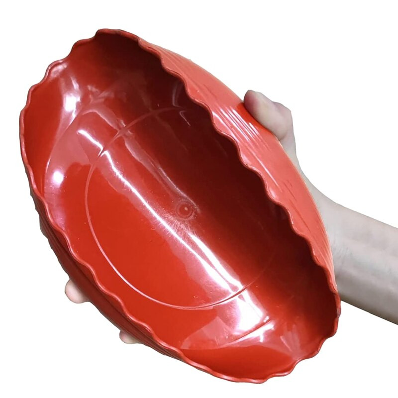 Praktikus növényi csészealj, 6 csomagos tartós műanyag növényi tálca, növényi vízgyűjtő tálca, virágcserepes csészealj bel- és kültéri használatra