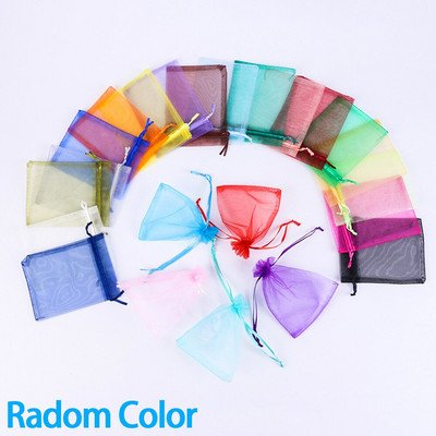 50/100 kom Grožđe Vrećice za uzgoj Voće Mrežasta mreža za zaštitu biljaka za jagode Povrće Poklon Organza vrećice Vrtni alat protiv ptica