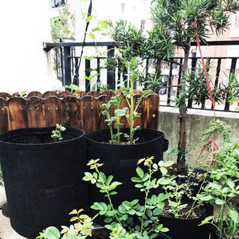 Τσάντες φυτών 3 μεγεθών οικιακός κήπος Θερμοκήπιο γλάστρας πατάτας Σάκοι καλλιέργειας λαχανικών Ενυδατικό jardin Vertical Garden Bag δενδρύλλιο