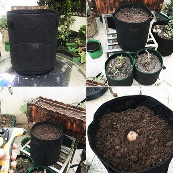 Τσάντες φυτών 3 μεγεθών οικιακός κήπος Θερμοκήπιο γλάστρας πατάτας Σάκοι καλλιέργειας λαχανικών Ενυδατικό jardin Vertical Garden Bag δενδρύλλιο