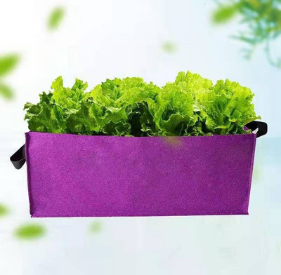 Филцова торба за засаждане Торба за растения Правоъгълна торба за растения Торба за засаждане на зеленчуци Красота Саксия за цветя Нетъкана торба за отглеждане Домашна градина