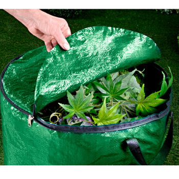 AMKOY Organic Waste Kitchen Garden Yard Compost Bag Environmental PE Cloth Planter Kitchen Waste Disposal Organic Compost Bag