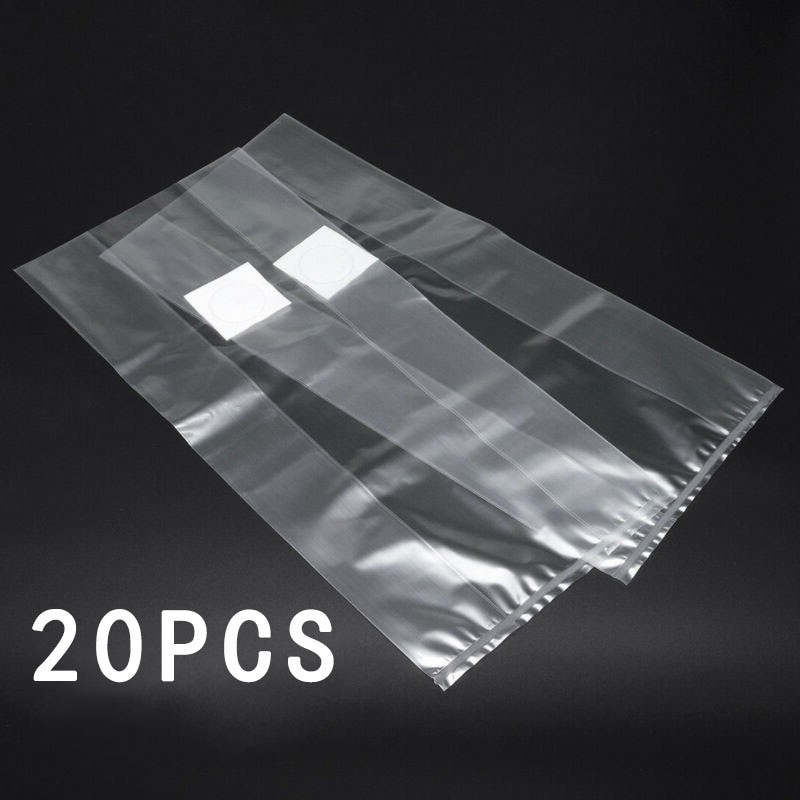 10/20/50 buc. Saci de creștere a ciupercilor 25*50cm 6 fire, polipropilenă, saci de creștere a icrelor, sigilabil transparent, consumabile pentru plantare la temperaturi înalte