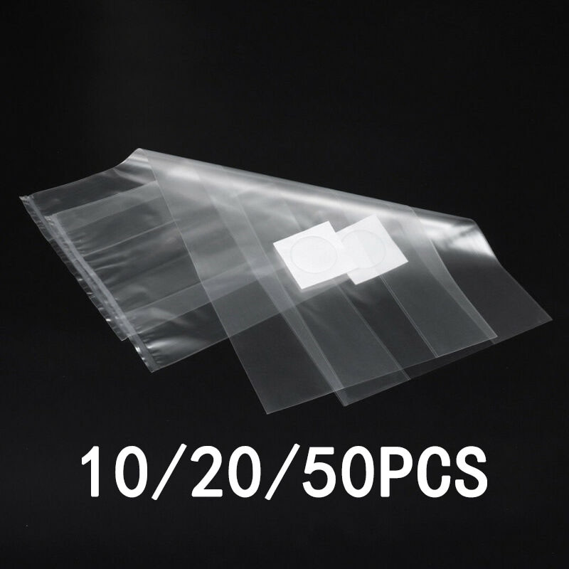 10/20/50 buc. Saci de creștere a ciupercilor 25*50cm 6 fire, polipropilenă, saci de creștere a icrelor, sigilabil transparent, consumabile pentru plantare la temperaturi înalte