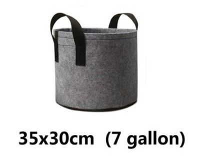 2/3/5/7/10 galoane pungă pentru plante în creștere cu mâner Invernadero țesătură ghiveci cu semințe de flori Ventilați instrumente de grădină seră de interior