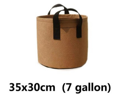 2/3/5/7/10 galoane pungă pentru plante în creștere cu mâner Invernadero țesătură ghiveci cu semințe de flori Ventilați instrumente de grădină seră de interior