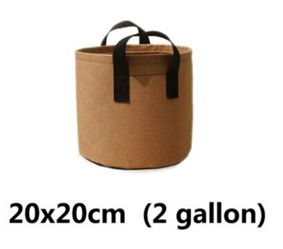 2/3/5/7/10 galoane pungă pentru plante în creștere cu mâner Invernadero țesătură ghiveci cu semințe de flori Ventilați instrumente de grădină seră de interior