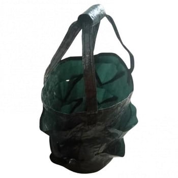 3 γαλόνια Multi-Mouth Grow Bag Επαναχρησιμοποιήσιμες Τσάντες Φύτευσης ντομάτας φράουλα Σπίτι Κήποι Μπαλκόνια Σακούλες καλλιέργειας φυτών λουλουδιών βοτάνων