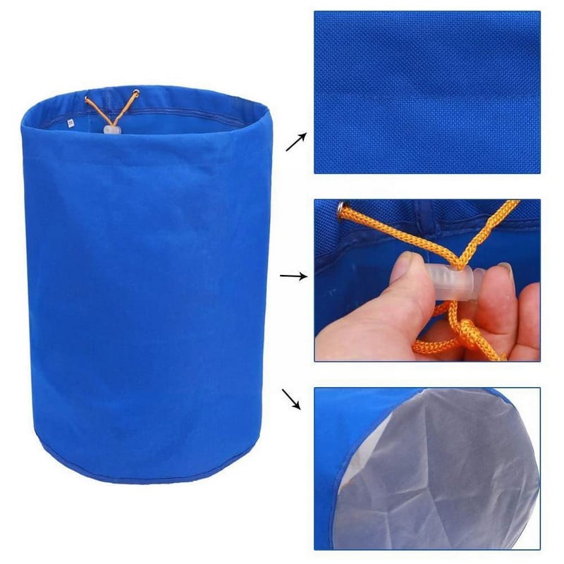 Φυτό σακούλα φίλτρου 5 γαλονιών Φυτό Κιτ εξαγωγής σακούλας με φυσαλίδες πάγου Essence Φίλτρο εξαγωγής σακουλών με διχτυωτό κιτ εξαγωγής Z1P6