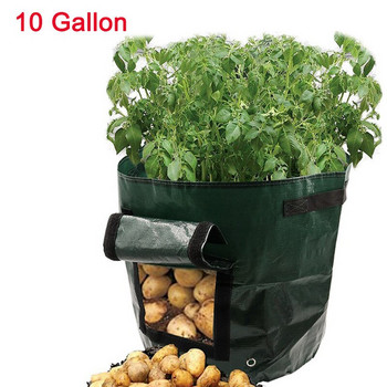 Αρχική Σακουλάκια φυτών Κήπος Γλάστρα πατάτας θερμοκήπιο Τσάντες καλλιέργειας λαχανικών Κάθετη τσάντα κήπου Σπορόφυτο