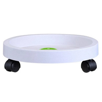 Tavă detașabilă pentru ghiveci Roți universale Tavă din plastic Suport pentru ghiveci Suport pentru plante Suport pentru plante în ghiveci