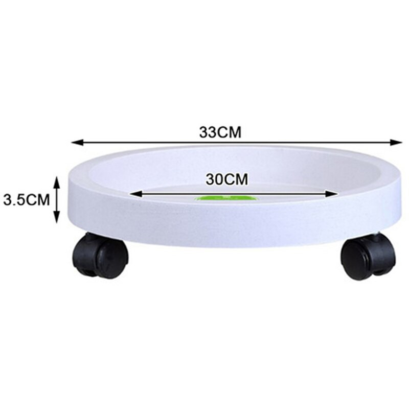 Tavă detașabilă pentru ghiveci Roți universale Tavă din plastic Suport pentru ghiveci Suport pentru plante Suport pentru plante în ghiveci