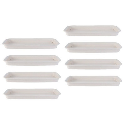 Trayflower vazonų sodinimo lėkštė Lašinimo dėžė 1 Lango stovas daržovių pakabinamas galonas lauko darželis paukščių vonelės lėkštės viduje stačiakampės