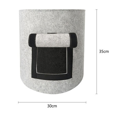 Saci de cultivare a plantelor de 5/7/10 galoane, flori de grădină, cartofi, pentru cultivarea legumelor, țesătură nețesă, ghiveci de grădinărit, instrumente de grădinărit